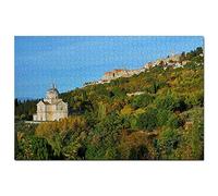 Puzzle de 1000 pièces Montepulciano San Biagio, Italie, 38 x 26 cm, Souvenir de Voyage
