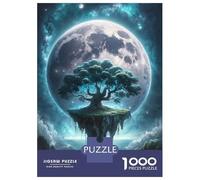 Puzzle De 1000 Pièces Moonlit Mystique Island pour Adultes, Jouet, Décoration Murale, Défi Difficile, Idéal comme Cadeau pour Toute La Famille 52x38cm/1000pcs