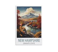 Puzzle de 1000 pièces, Motif Granit du New Hampshire, décoration intérieure, Cadeau d'anniversaire, Jouet pour Hommes, Femmes et Seniors, 26 x 38 cm