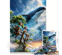 Puzzle de 1000 pièces Murmures dans Le Vent pour Adolescents, pour Une réflexion Claire, Un Engagement Doux, Un Assemblage Solide, Un Joli Cadeau (38x26cm)