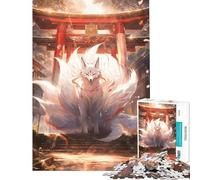 Puzzle de 1000 pièces Mystic Kitsune Gateway pour Anniversaire décoration Murale de Noël Jouet éducatif pour Les Enfants de 14 Ans et Plus (38x26cm)