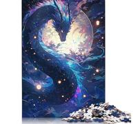 Puzzle de 1000 pièces - Nébuleuse Animale - Loup - Puzzle carré, pour Adultes et Puzzles sur Plateau en Bois - Jeu Stimulant - 1000 pièces (75 x 50 cm)
