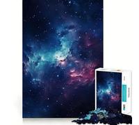 Puzzle de 1000 pièces Nébuleuse dans l'espace Profond pour Adolescents Stimule la mémoire Design apaisant et Amusant Cadeau élégant (38x52cm)