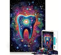 Puzzle de 1000 pièces Nébuleuse de la Dent Stellaire pour Adolescents stimule la mémoire, apaise l’Esprit, Bords Nets, idéal pour Les vœux du Père Noël 38x52cm