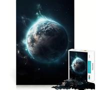Puzzle de 1000 pièces Nébuleuse de la planète Terre pour Adolescents, idéal pour stimuler la mémoire, déstresser et décorer Une œuvre d'art Murale (38x26cm)