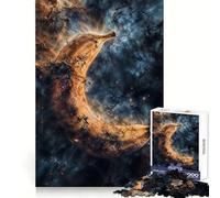 Puzzle de 1000 pièces Nébuleuse Spatiale Banane pour Adultes et Adolescents, Jeu de logique Solide, Amusant et Silencieux, découpe de précision, Cadeau du Père Noël (38x52cm)