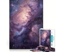 Puzzle de 1000 pièces Nébuleuse Violette pour Adultes, défi cérébral, Jeu d'intérieur, pièce d'art aux découpes précises (50x75cm)