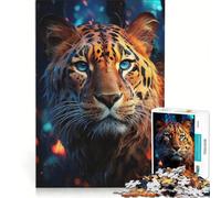 Puzzle de 1000 pièces Nebulous Night Prowler Jeu Familial Assemblage de Motifs avec des pièces de Formes aléatoires Parfaitement emboîtables 38x26cm