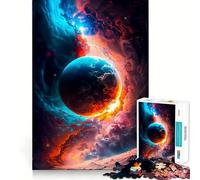 Puzzle de 1000 pièces Nuages de l'espace pour Adolescents, idéal pour stimuler la mémoire, se détendre et se ressourcer Découpe Lisse et élégante (50x75cm)