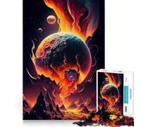 Puzzle de 1000 pièces Oasis Céleste Jeu de réflexion Amusant et précis Idéal pour Un Moment de détente et de Calme Cadeau de Noël apaisant (50x75cm)