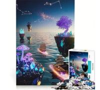 Puzzle de 1000 pièces Odyssée Cosmique, Jeu de réflexion, Difficile et Stimulant, Cadeau d'anniversaire, 38x26cm