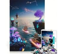 Puzzle de 1000 pièces Odyssée Cosmique, Jeu de réflexion, Difficile et Stimulant, Cadeau d'anniversaire, 50x75cm