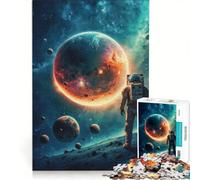 Puzzle de 1000 pièces Odyssée Cosmique, Jeu de réflexion, Difficile et Stimulant, Cadeau d'anniversaire, 50x75cm
