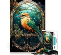 Puzzle de 1000 pièces Oiseau Mythique pour Adolescents Améliore la mémoire Loisirs calmes Bordure précise Cadeau d'anniversaire (38x52cm)