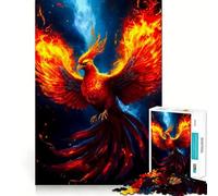 Puzzle de 1000 pièces Oiseau Phénix pour Adultes Jouet Intelligent et ludique Bords Nets Article de Noël idéal (50x75cm)