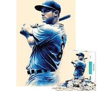 Puzzle de 1000 pièces on Adore Le Baseball Un Jeu addictif pour cultiver la Patience et se détendre idéal pour soulager Le Stress et Offrir en Cadeau (38x26cm)