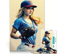 Puzzle de 1000 pièces on Adore Le Baseball Un Jeu d’Enfant pour stimuler Votre Cerveau,s’emboîter Parfaitement et créer des Liens en Famille (38x52cm)