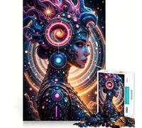 Puzzle de 1000 pièces Oracle Céleste Jeu de réflexion Amusant et précis Idéal pour Un Moment de détente et de Calme Cadeau de Noël apaisant (38x52cm)