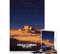 Puzzle de 1000 pièces Parc National culturel Chaco pour Adolescents stratégie,réflexion Facile,détente,Ajustement précis,Cadeau Festif (38x52cm)