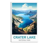 Puzzle de 1000 pièces, Parc National de Crater Lake, Épagneul, Casse-tête idéal pour Un Cadeau d'anniversaire, décoration Murale, 52 x 38 cm