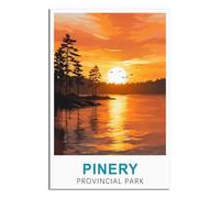 Puzzle de 1000 pièces, Parc Provincial Piney, Puzzle à Faire soi-même pour des Jeux et activités familiales stimulants, décoration Murale, Cadeau Unique, 38 x 26 cm