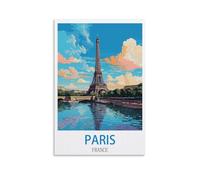 Puzzle de 1000 pièces Paris Frances Puzzle 1000 pièces Puzzle en Papier Enfants Adultes Jouets d’Apprentissage Jeu de décompression familiale 26x38cm