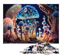 Puzzle de 1000 pièces « Pays Magique » carré pour Adultes et Puzzles en Bois, décoration intérieure, 1000 pièces (75 x 50 cm)