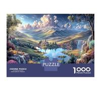 Puzzle de 1000 pièces Paysage Autrement Monde pour familles, nébuleuse surréaliste Difficile, Cadeau pour Adultes et Enfants à partir de 12 Ans, 70x50cm
