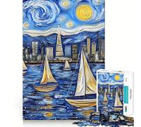 Puzzle de 1000 pièces Paysage de Ciel étoilé pour Adolescents Un pour développer la réflexion et Passer d'agréables Moments de détente 38x52cm