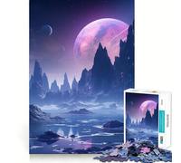 Puzzle de 1000 pièces Paysage de la Vallée des Galaxies pour Adolescents Un Jeu Amusant et ressourçant,des pièces Parfaitement emboîtables sans espaces,Une activité ludique en Famille (50x75cm)