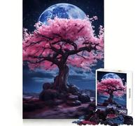 Puzzle de 1000 pièces Paysage de Sakura pour Adolescents Stimule la mémoire Calme et sérénité Qualité supérieure (50x75cm)
