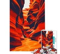 Puzzle de 1000 pièces Paysage des Canyons d'Arizona Jeu de Voyage captivant pour développer la Patience pour Un Anniversaire en Famille (Dimensions 38x52cm)