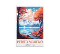 Puzzle de 1000 pièces, Perito Moreno Argentine, Puzzle en Papier de 1000 pièces, Jouet éducatif pour Adultes et Enfants, Jeu de détente Familial 52 x 38 cm