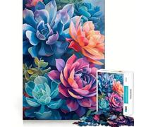 Puzzle de 1000 pièces Pétales dansants pour Adultes, Jeu de réflexion, Joie familiale, découpe de précision, Joli Cadeau (38x26cm)