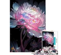 Puzzle de 1000 pièces Pétales Roses pour Un Jeu éducatif captivant Qui développe la Patience l'art l'analyse et la logique (38x52cm)