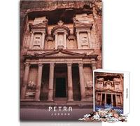 Puzzle de 1000 pièces Petra, la cité Perdue, Casse-tête pour Adolescents, Jeu Familial, décoration, Cadeau d'anniversaire, Dimensions 38x26cm