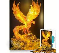 Puzzle de 1000 pièces Phénix de la prospérité pour Adolescents, idéal pour développer la mémoire, se détendre et Offrir Un Joli Cadeau 38x26cm