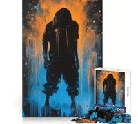 Puzzle de 1000 pièces Philosophe de la Rue pour Adultes, Jeu de réflexion Stimulant, Jeu de Groupe, découpe Nette, Joli Cadeau 38x26cm