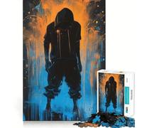 Puzzle de 1000 pièces Philosophe de la Rue pour Adultes, Jeu de réflexion Stimulant, Jeu de Groupe, découpe Nette, Joli Cadeau 38x26cm