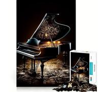 Puzzle de 1000 pièces Piano Coloré pour Adultes Jeu de réflexion et de détente à la Maison Découpe Fine Cadeau de Noël idéal (38x52cm)