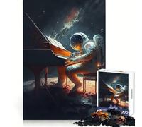 Puzzle de 1000 pièces Piano dans l'espace pour Adolescents améliore la mémoire, détend l'esprit, Cadeau créatif et Original (38x52cm)