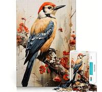 Puzzle de 1000 pièces Pic-Vert pour Adolescents Jeu de réflexion,découpe Laser pour Un Assemblage Parfait,activité de Groupe relaxante en intérieur (50x75cm)