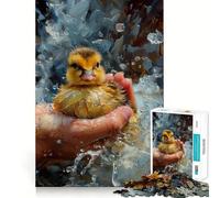 Puzzle de 1000 pièces Pick Up The Duck Meme pour Adultes, idéal pour stimuler la mémoire, Passer Un Moment agréable à la Maison et décorer Un Mur (38x26cm)