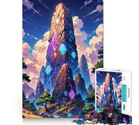 Puzzle de 1000 pièces Pierres enveloppées de Runes pour Adultes, Jeu de réflexion Amusant à Partager, découpe de précision, Cadeau Unique 50x75cm