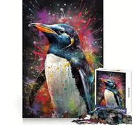 Puzzle de 1000 pièces Pinceau pour Adultes Un Jeu de logique Clair et Amusant, aux découpes parfaites, Un Cadeau élégant (38x26cm)