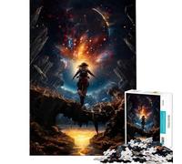 Puzzle de 1000 pièces Plongée dans l'univers pour Anniversaire Noël décoration Parfaite Jouet à Monter soi-même Convient aux 14 Ans et Plus (38x52cm)