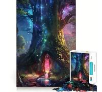 Puzzle de 1000 pièces Portail vers l'inconnu pour Adultes, Puzzle Think Toy Home Enjoy Fine Cut, Cadeau de Noël (50x75cm)