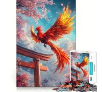 Puzzle de 1000 pièces Porte Torii du Phénix pour Adolescents, Jeu de réflexion apaisant, Cadeau de Noël de qualité (38x52cm)