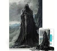 Puzzle de 1000 pièces Porteur d'épée de l'ombre pour Adolescents, Collection Remember Upgrade Calm Mind Clear Cut Art 38x26cm