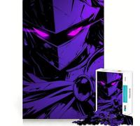 Puzzle de 1000 pièces Portrait du Chevalier Violet pour Adolescents, Puzzle Stimulant la mémorisation, Jeu apaisant, Bords Nets, Cadeau de qualité supérieure (38x52cm)